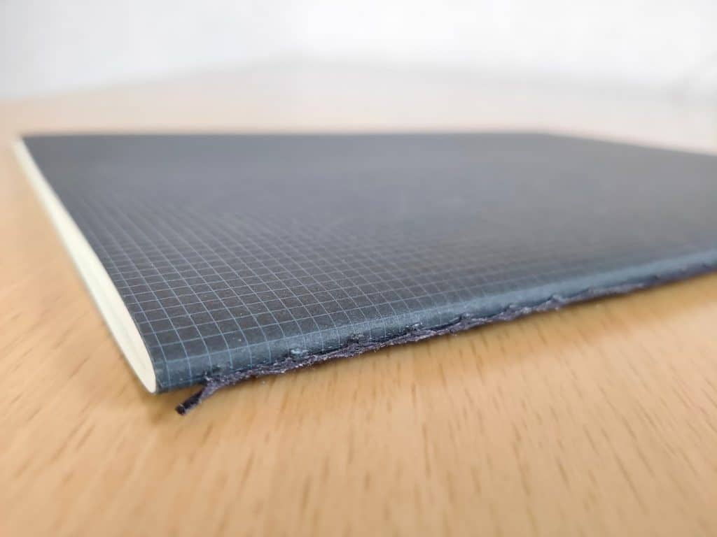 spine of kleid notebook